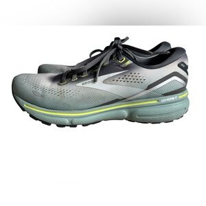 Brooks Ghost 15 Men's Athletic Sneaker size 7.5  gray/cloud blue running outdoor